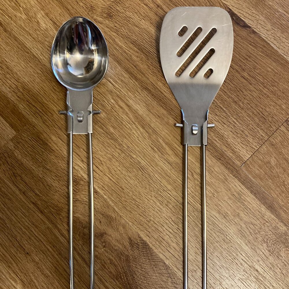 GSI Outdoors folding chef spoon and spatula
